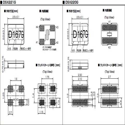 1ZNA32000BB0B|DSX221G|32MHZ|2520mm|安全装置|12pF