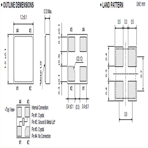 大河晶振,贴片晶振,FCX-08晶振,石英晶振
