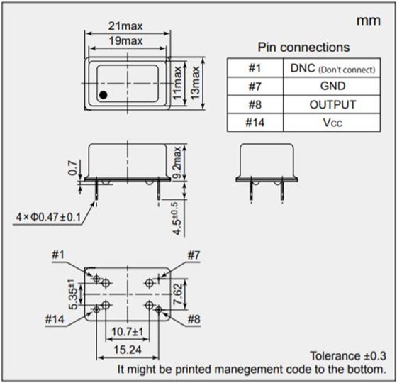 NH21M13LC OCXO