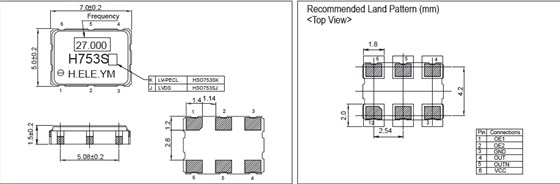 HSO753SK 7050 OSC