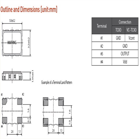 希华晶振,希华有源晶振,VTX832025LJH晶体振荡器