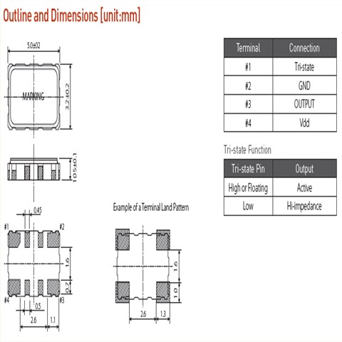 希华晶体,希华贴片晶振,OSC73有源晶振