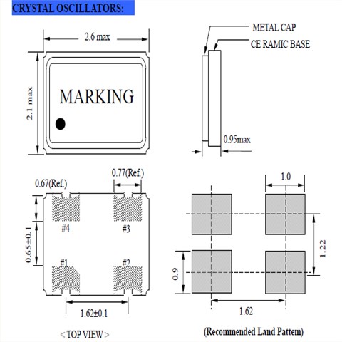 NSK晶振,津绽石英晶振,NAOL22振荡子