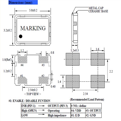 NSK晶体,津绽晶体,NAOH石英晶振