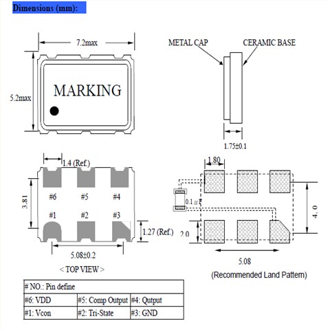 NSK晶体,NSK CRYSTAL,NADD75振荡子