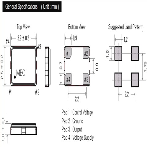 MERCURY晶体,玛居礼有源晶振,G324石英晶振