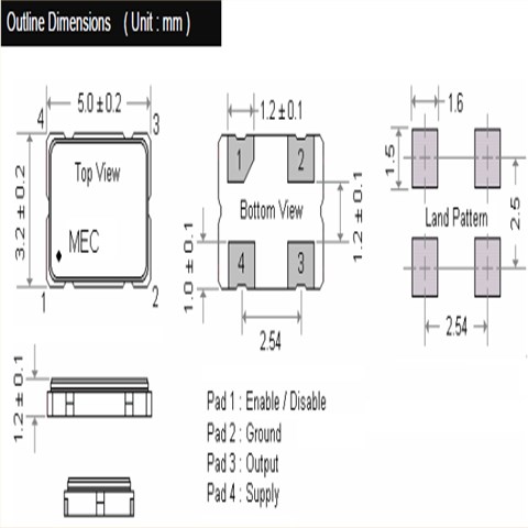 MERCURY晶体,石英振荡器,HM53R耐高温晶振
