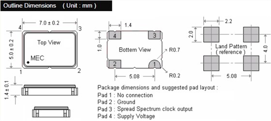HM572 7050 OSC HM572 7050 OSC