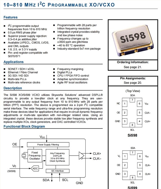 Si598 Si599 1