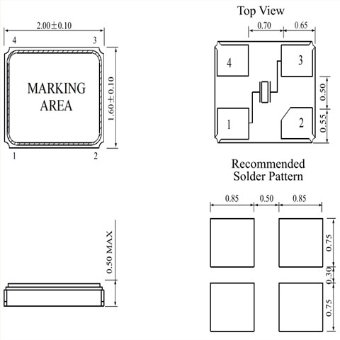 E1SB32E001502E,E1SB石英晶体,6G蓝牙晶振,鸿星无源晶振