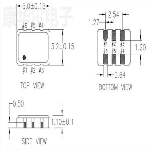 XAL525150.000000K,RENESAS振荡器XA,150MHz,5032进口晶振