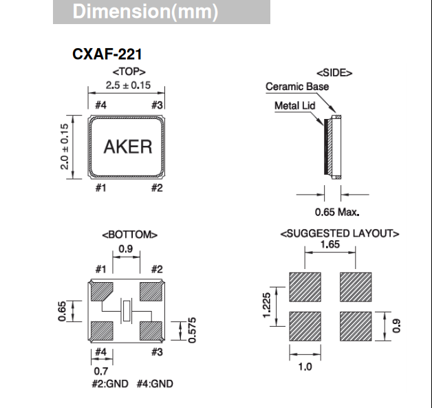 CXAF-221 2520