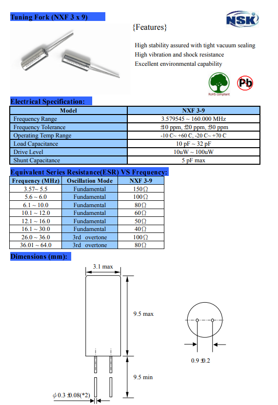 NXF 3-9