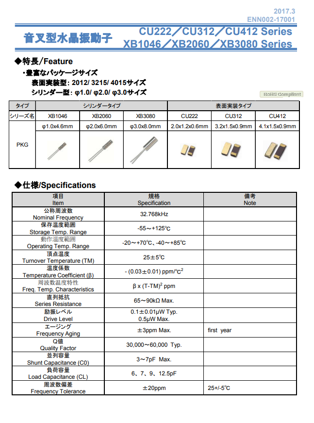 XB1046 XB2060 XB3080 CU222 CU312 CU412