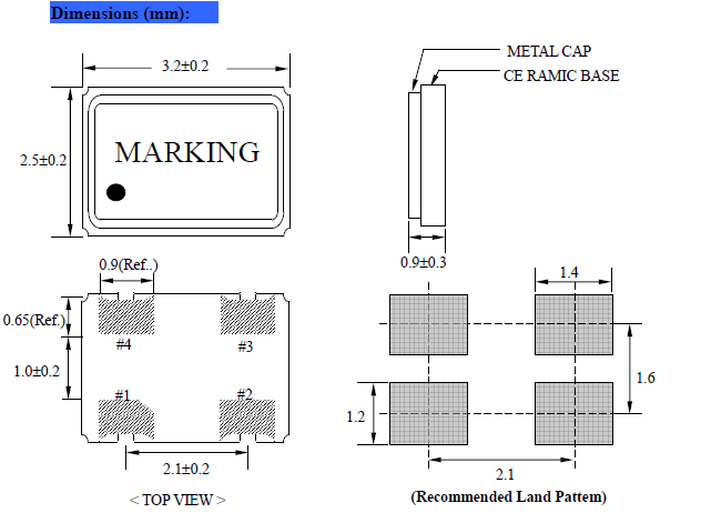 NAOK 32 3225 32.768k OCS NAOK 32 3225 32.768k OCS