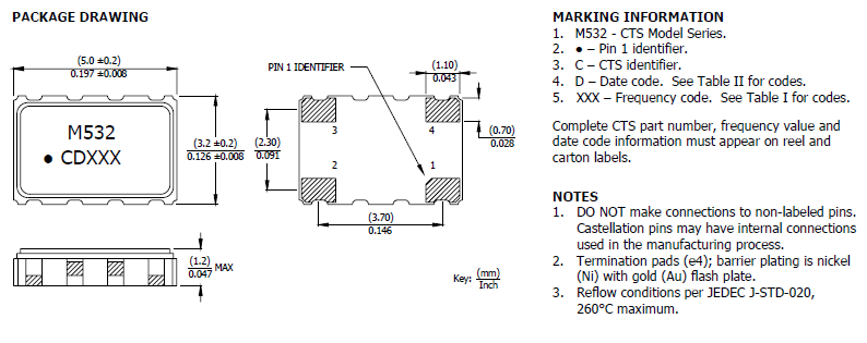 532 5032 VC-TCXO