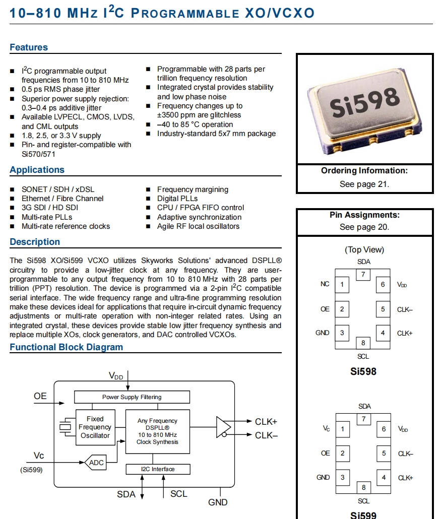 Si598 Si599 1