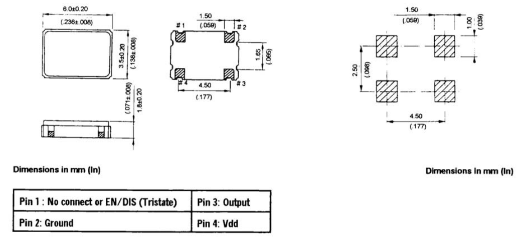 SMD600.3C(E/D)-48.000MHz,6035mm,HCMOS,SMD600振荡器,GED以太网晶振