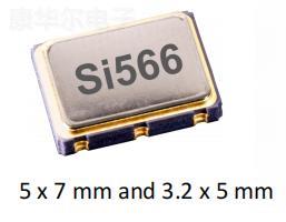 566AEA001164BCG,1 GHz,LVPECL差分晶振Si566,566AEA001164BCGR