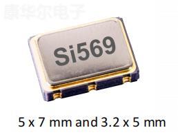 569AAAA002356CCGR,2.5 GHz,Si569 LVPECL差分晶振,Skyworks晶振
